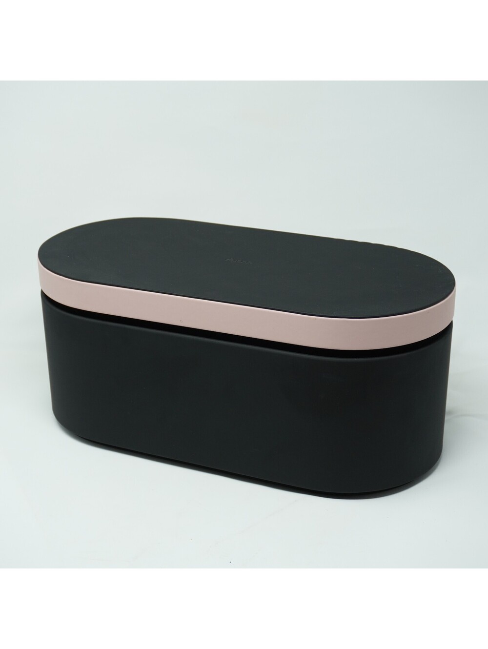 Dyson Storage Basket with Lid - Black and Pink